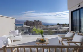 4-Seicheles Apartment - 2 bedroom apartment, living room and courtyard with sea view - Image 2
