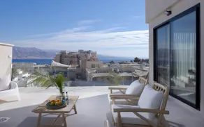 4-Seicheles Apartment - 2 bedroom apartment, living room and courtyard with sea view - Image 3