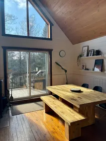 Le Refuge des Cèdres, access to the lake and hot tub - Image 5