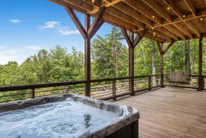 LuxeCabin-Endless View-Hottub-PoolTbl-Fenced Yard - Image 5