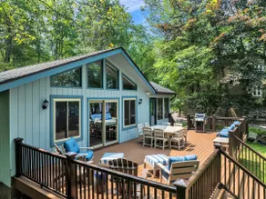 Poconos Cabin: Private Beach, Pool, Fire Pit, 3BA - Image 5