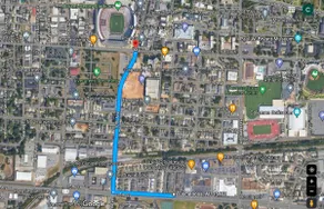 Walk to UA Stadium - Image 5
