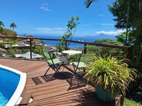 CHARMING BUNGALOW i Punaauia med drömmande utsikt över Moorea - Image 4