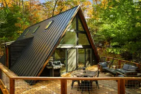 LRBB A-Frame Cabin: hot tub-firepit-games-wifi - Image 3