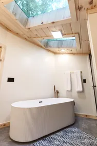 Modern A-Frame · Hot Tub · Fire Pit · Ravine Views - Image 3