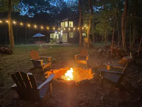 Modern Catskills Cabin on creek w/private 10 acres - Image 5