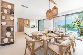New villa, modern, heated pool, sea views & relax - Image 4