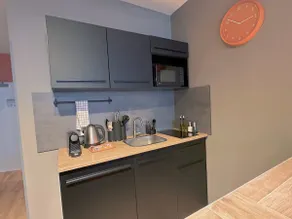 Case Studio Apartment Marl | Freeparking | Kitchen - Image 5