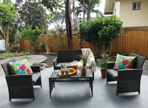 Studio + 2 Bonus Rooms + Patio + AC, Near Airport - Image 2