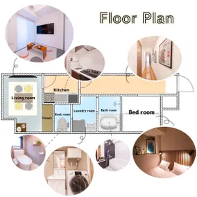 Shinjuku 3m | 2 Beds 2 Futons | 25㎡ | Best for 3p - Image 5