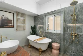 Central Athens Luxe 4BR | AC, Views, Authentic - Image 5