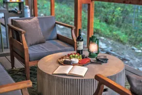 Dog-Friendly Creekside Cabin • Hot Tub • 5.8 Acres - Image 3