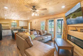 New! 3BR Cabin W/Hot Tub + Sleeps 12 - Image 2