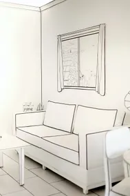 Goa’s First 2D style Airbnb | Black & White Studio - Image 2