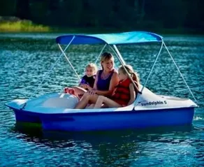 King Bed & Private Pond Oasis w/ Pedal Boat Ride! - Image 3
