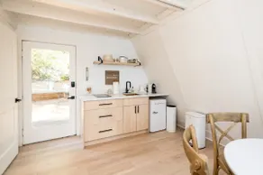 New! Cozy Waterfront A-Frame, Private Beach,Pet Ok - Image 5