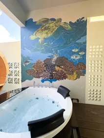 [Nakijin Village] Entire house for rent | Relax in the premium barrel sauna and jacuzzi | About 2 minutes on foot to the beach - Image 5