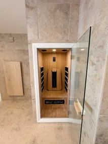 Sea view villa | A/C, heated pool, sauna, gym - Image 2