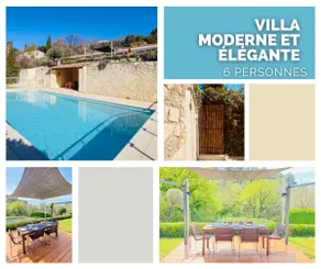 Chic Villa, Airco, Heated & Gated Pool, Provence - Image 2