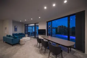 Scenic villa with heated pool, sauna, and views of Yonaha Bay, limited to one group per day - Image 4