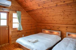 Forest cabin, 2nd floor 3 rooms 1 living room 6 beds, sleeps 12 people, private sauna, open-air bath, group BBQ - Image 3