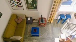 Charming loft-style studio with balcony and sea view - Image 2