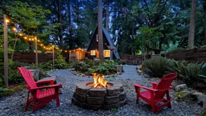 Cozy A-Frame Escape~Hot Tub~Firepit~Backyard Dream - Image 5