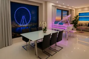 Jbr penthouse with terrace pool - Image 5