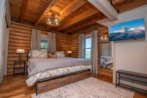 Cozy Log Cabin Lake Retreat with Dock - Image 4