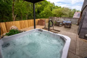 Thyme Lodge 2BR with Hot Tub near Black Mountain - Image 2