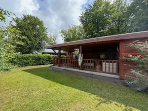 Chalet avec sauna, barbecue et terrasse | Vue jardin - Image 3