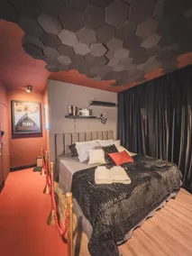 Private movie theater, king size bed, free popcorn and garage - Image 3