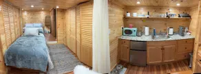 Rustic Walkout Cabin Basement - Image 5