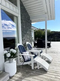 Fosenperle with panoramic sea view, fireplace & bubble bath - Image 5