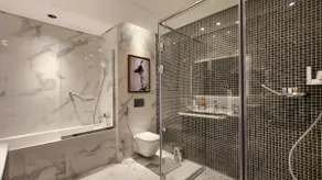 Airconditioned balcony with crystal view,1BR@Pearl - Image 4