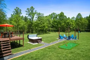 Secluded lodge| Games| Fire Pit| Hot Tub|Sleep12 - Image 3