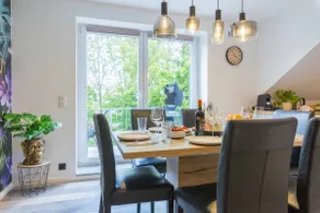 Tropengeflüster Penthouse in Hof, Whirlpool, Balkon, Webergrill, Smart-Checkin, Parkplatz, Wlan600Mbit - Image 5