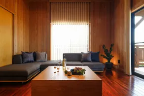 BBQ on a roof terrace overlooking the sea and sunset | Entire villa with the warmth of wood - Image 3