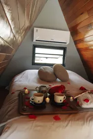 Romantic Chalet with Hot Tub and Fireplace / Itaipava - Image 4