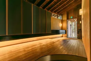 Designer mountain villa with sauna & BBQ, standing in a 4000-tsubo mountain forest - Image 5