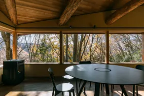 Designer mountain villa with sauna & BBQ, standing in a 4000-tsubo mountain forest - Image 3