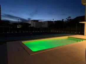 You can enjoy a private tennis court, heated pool, hot tub, sauna, and BBQ. - Image 3