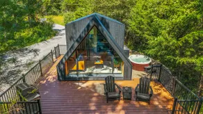 Creekside A-Frame on Lost River | Hot Tub | Creek - Image 3