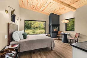 Private Sauna + Fireplace · Wildernest Cabins #3 - Image 2