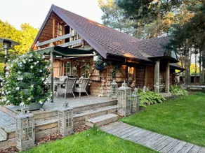 Log cabin by the river • swimming pool, Jacuzzi, sauna - Image 3