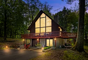 Wooded A-Frame | Deck, Firepit & Forest Views - Image 5