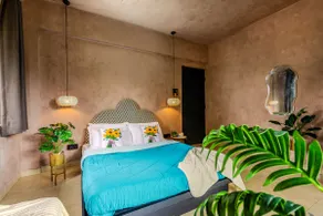 Aesthetic 2BHK | Walkin Vagator Beach | Pool View - Image 5