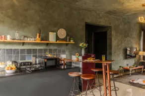 Aesthetic 2BHK | Walkin Vagator Beach | Pool View - Image 4