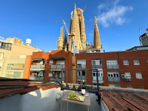 Sagrada View from Bed + Private Balcony - Image 5