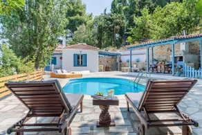 The Blue Cottage - totalmente privado, con piscina, en el campo - Image 2